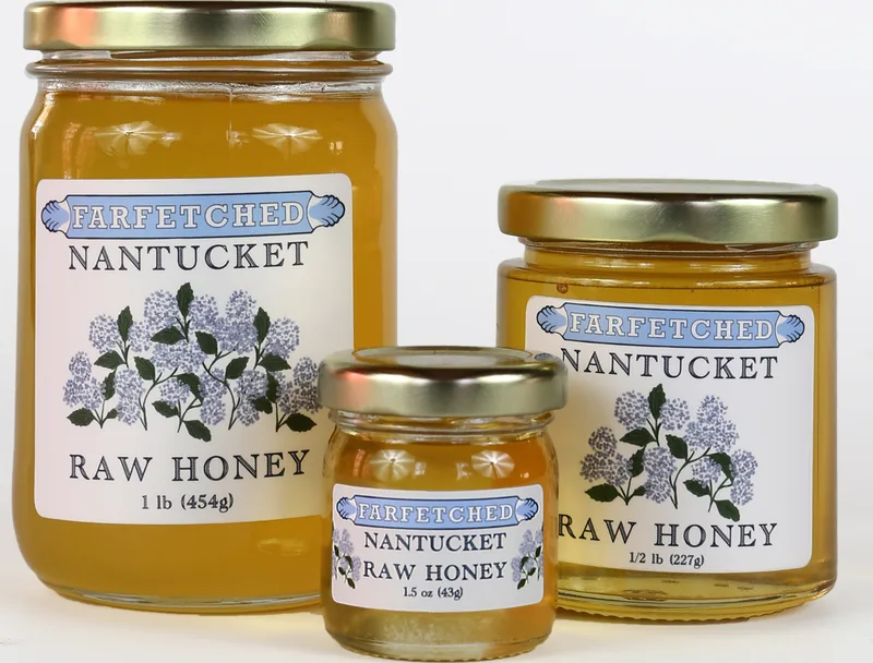 Farfetched Nantucket honey jars
